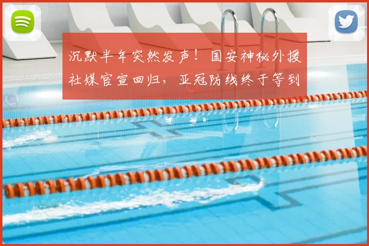 沉默半年突然发声！国安神秘外援社媒官宣回归，亚冠防线终于等到救星！_斯帕吉奇_防守_1