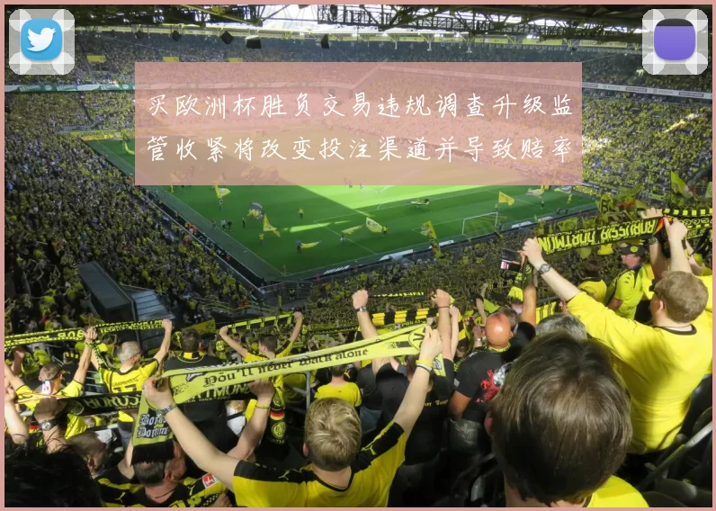 买欧洲杯胜负交易违规调查升级监管收紧将改变投注渠道并导致赔率调整